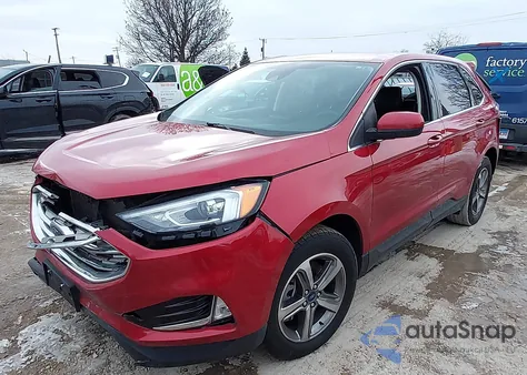 2022 Ford Edge Sel from USA, damaged, VIN 2FMPK4J91NBA01107